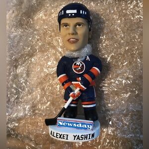 NY Islanders Alexei Yashin signed bobblehead